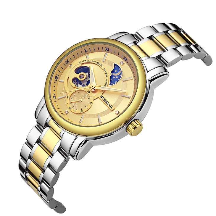 瑞士Burrsail 领航者镂空机械表套组