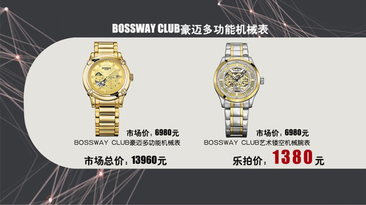 BOSSWAY CLUB豪迈多功能机械表